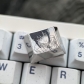1.25U R1 Titanium Alloy Artisan Keycaps Precision Pointillism + Anodizing for Mechanical Keyboard -Makima